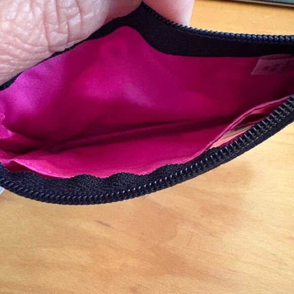 NWT Vera Bradley Zip ID Case in Flamingo Party ~ Blue and Pink - Picture 3 of 4